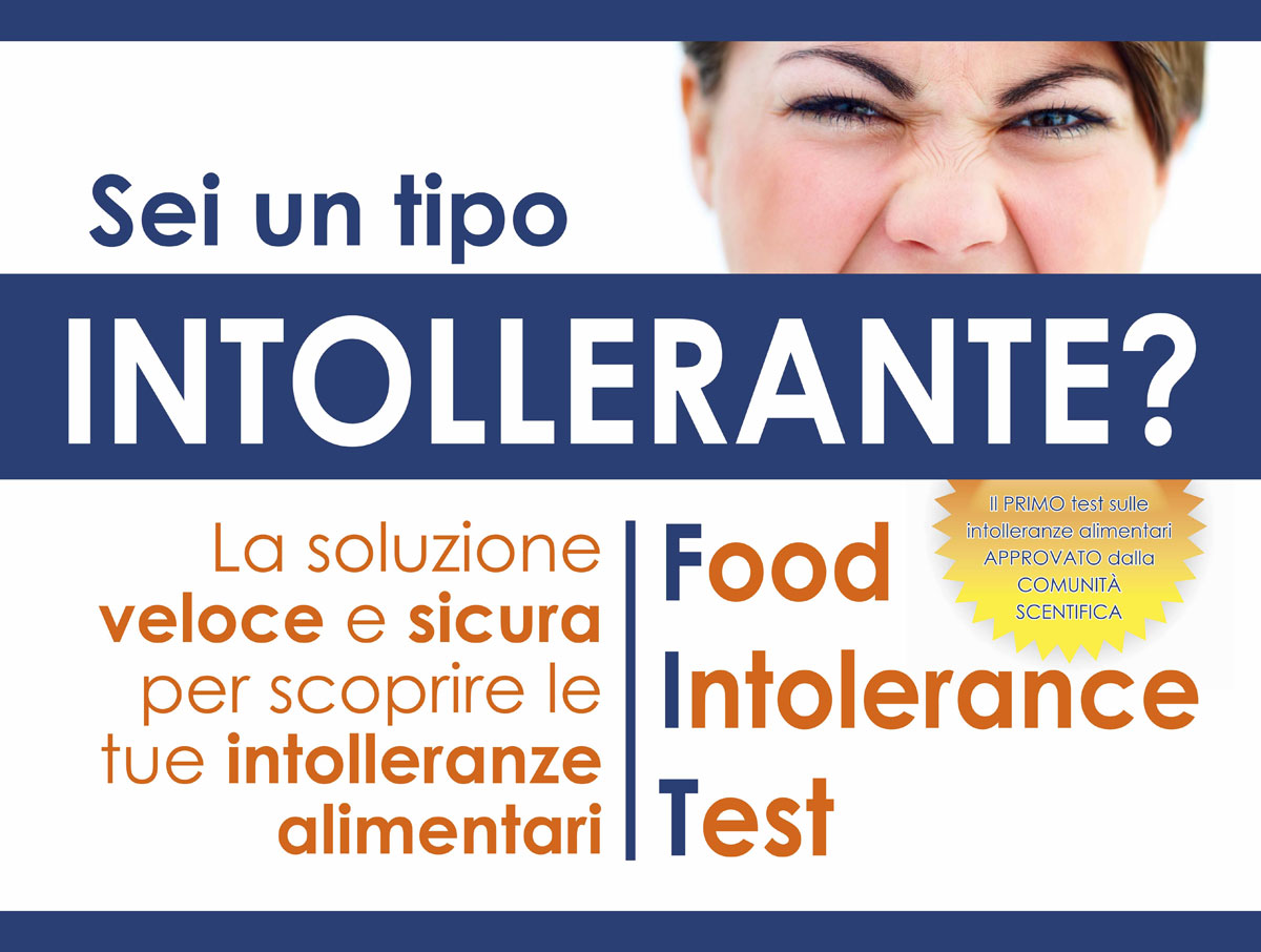 Campagna test intolleranze alimentari