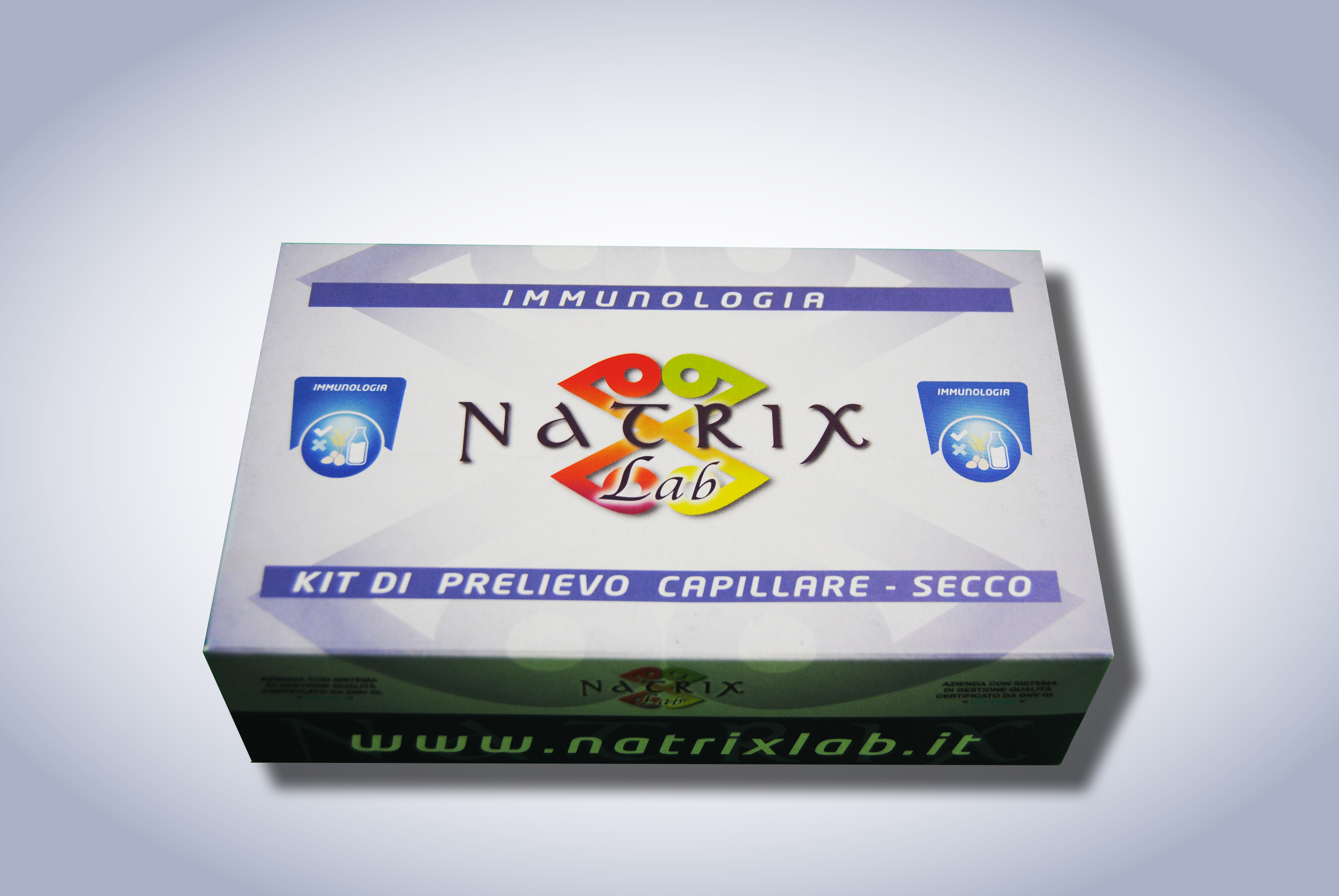 confezione kit test allergie alimentari e respiratorie natrixlab