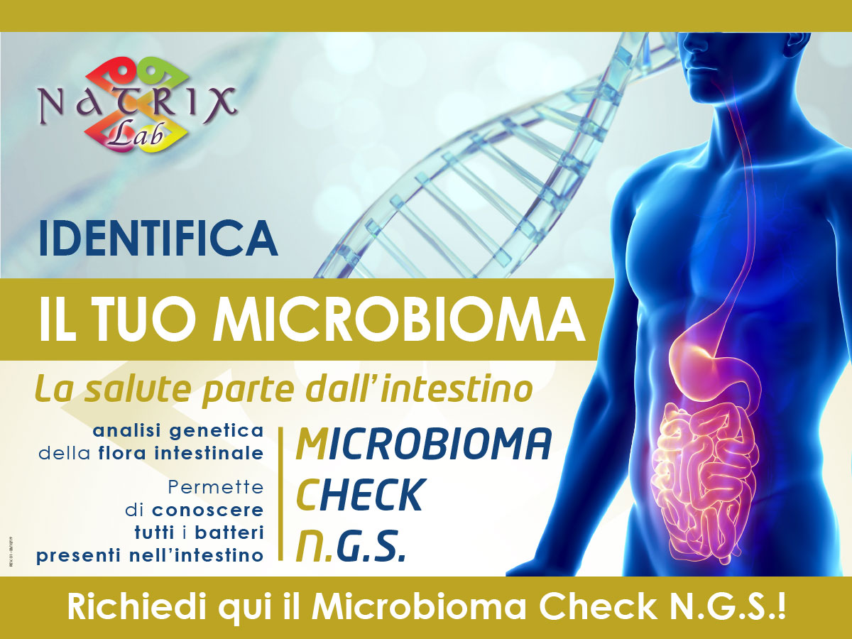 immagine locandina analisi microbioma intestinale