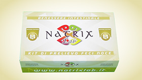 confezione kit analisi permeabilità intestinale natrixlab