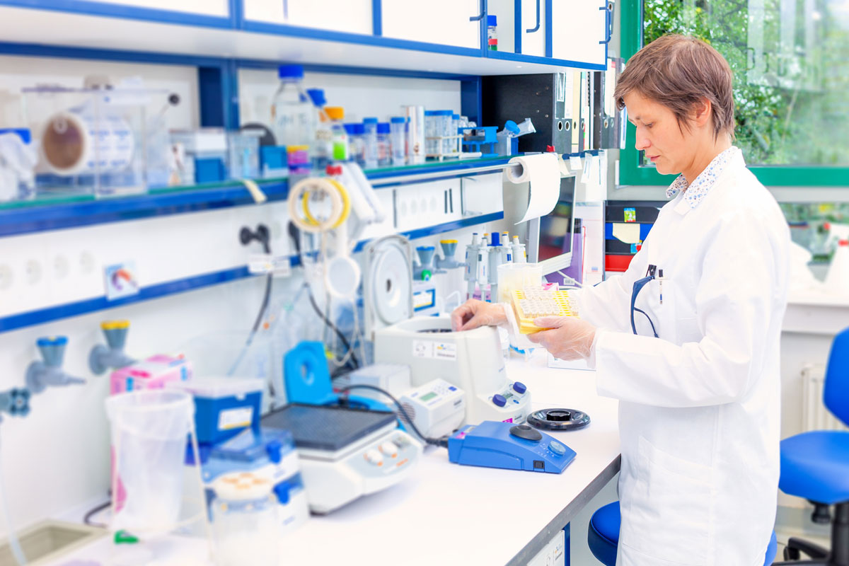 laboratorio per le analisi in service