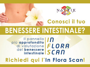 banner check up intestino inflora scan