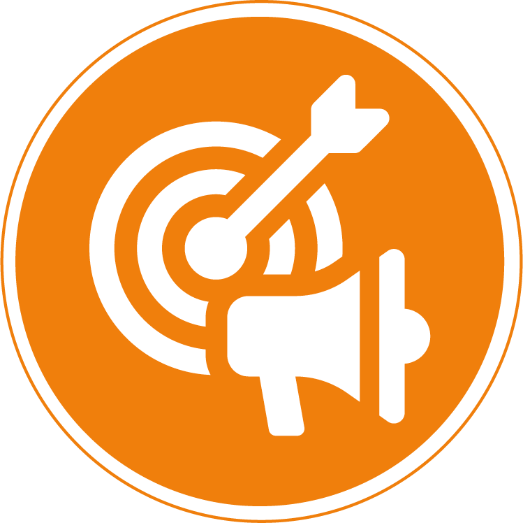 icona marketing attivo